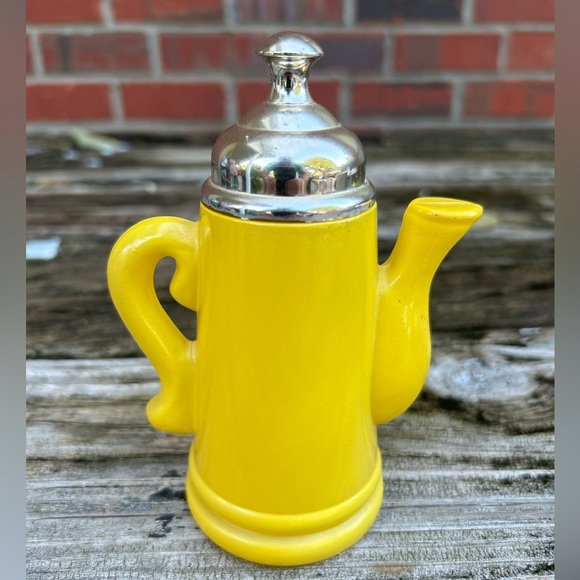 Vintage 1971-72 Empty Avon Koffee Klatch Honeysuckle Foaming Bath Oil Canister - Picture 4 of 6